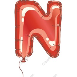 Inflatable Letter N