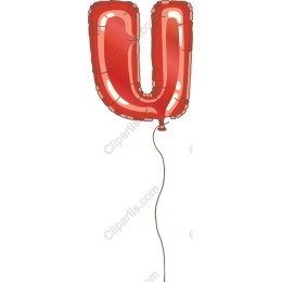 Red U Balloon