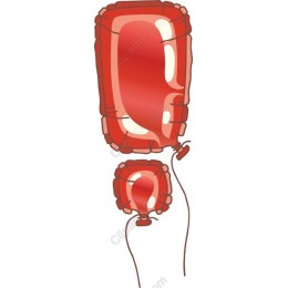 Playful Red Balloon