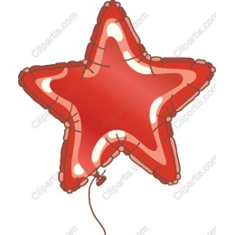 Red Star Balloon