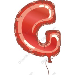Red Balloon Letter G