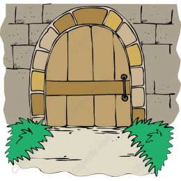 Rustic Stone Door