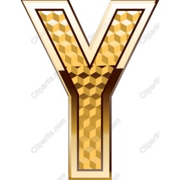 Gold Hexagonal Y