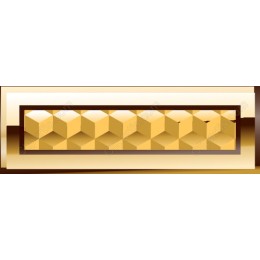 Golden Geometric Pattern