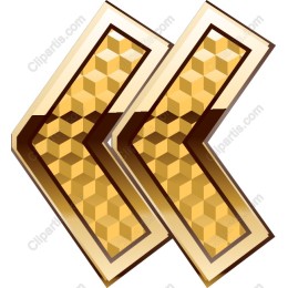 Elegant Gold Honeycomb