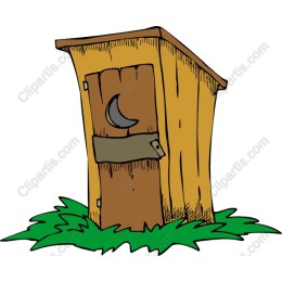 Charming Rustic Outhouse