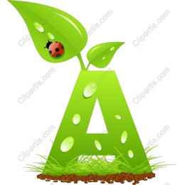 Leafy Letter A