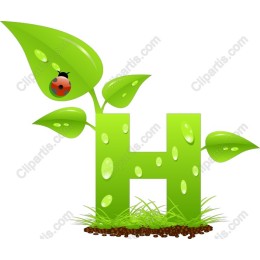 Green Leaf 'H'