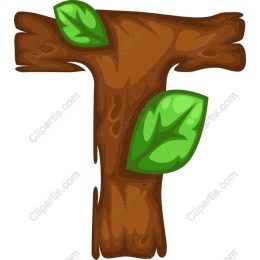 Wooden Letter T