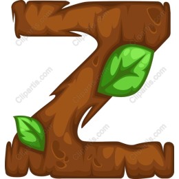 Wooden Letter Z