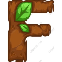 Rustic F Letter