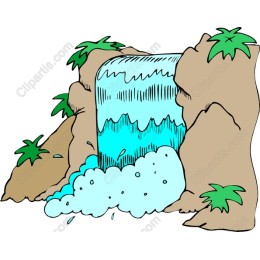 Cascading Waterfall