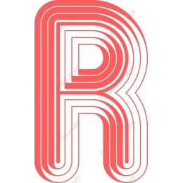 Retro R Layered