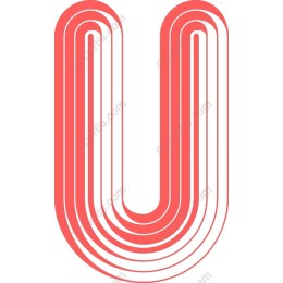 Coral U Shape