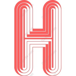 Bold Letter H for Creative
