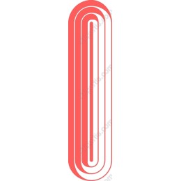 Modern Coral Concentric
