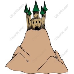 Fairy Tale Castle on the Mountain