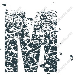 M Abstract Textured