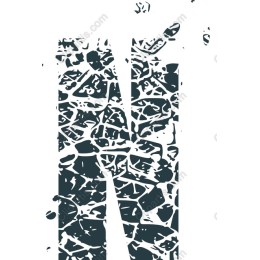 Grunge Letter N