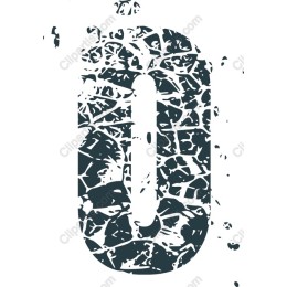 Grunge Number Zero