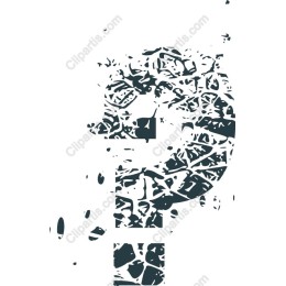 Abstract Letter P