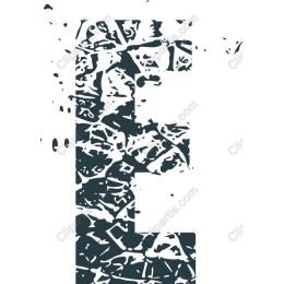 Artistic Letter 'E'