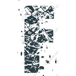 Abstract Letter F