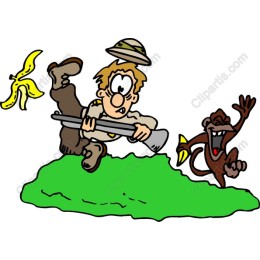 Whimsical Jungle Explorer