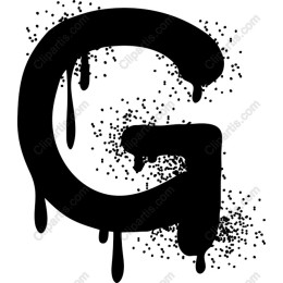 Dripping Letter G