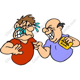 Mischievous Prankster Cartoon