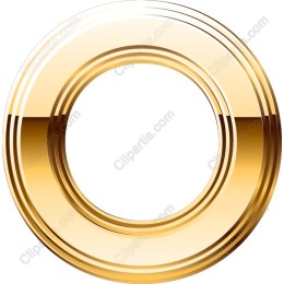 Golden Elegance Circular