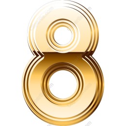 Gold Number 8