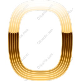 Golden Layered Oval Frame