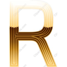 Gold Gradient R
