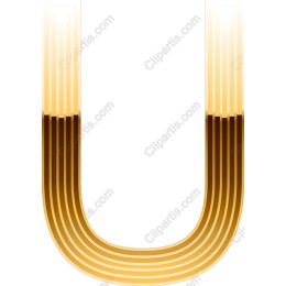 Elegant Gradient U