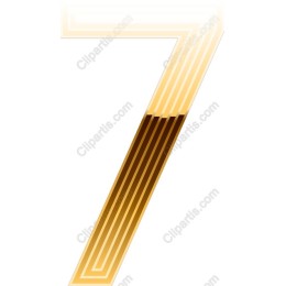 Elegant 7 in Brown Gradient