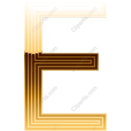 Stylish Gold E
