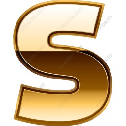 Elegant Gold Letter