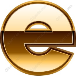 Golden E Emblem