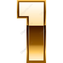 Luxurious Gold Number 1