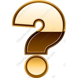 Gold Question Mark