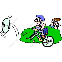 Playful Cyclist