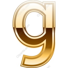 Golden Decorative Letter G