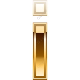 Golden Gradient Frame