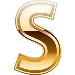 Elegant Gold Letter