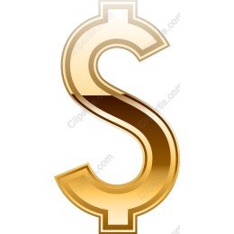 Golden Dollar Sign