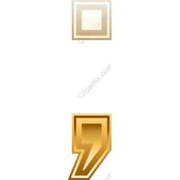 Elegant Golden Decorative