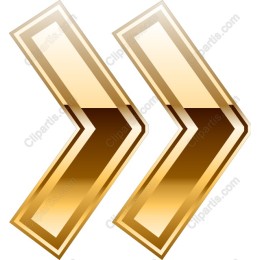 Golden Double Arrow