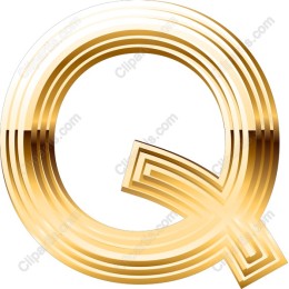Elegant Gold Q