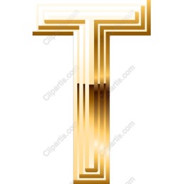 Luxurious Gold T